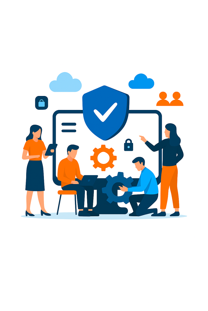 Technetik team providing Managed IT Services Scotland