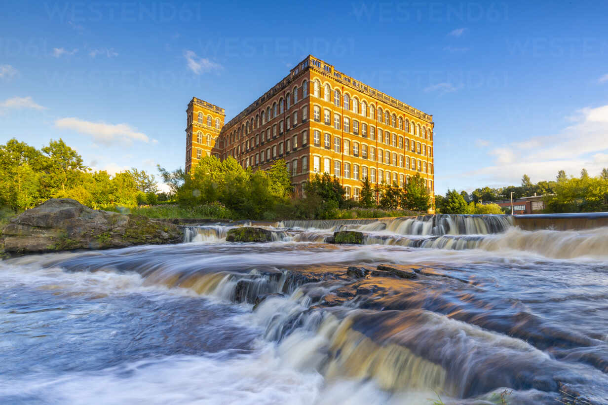 Historic Anchor Mill and river in Paisley, representing local IT support services by Technetik
